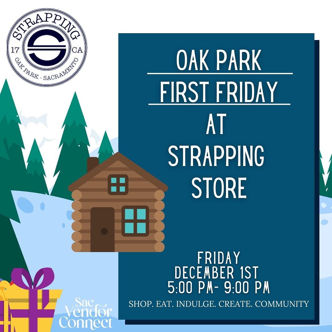 Oak Park First Friday at Strapping: December 1st, 5-9pm