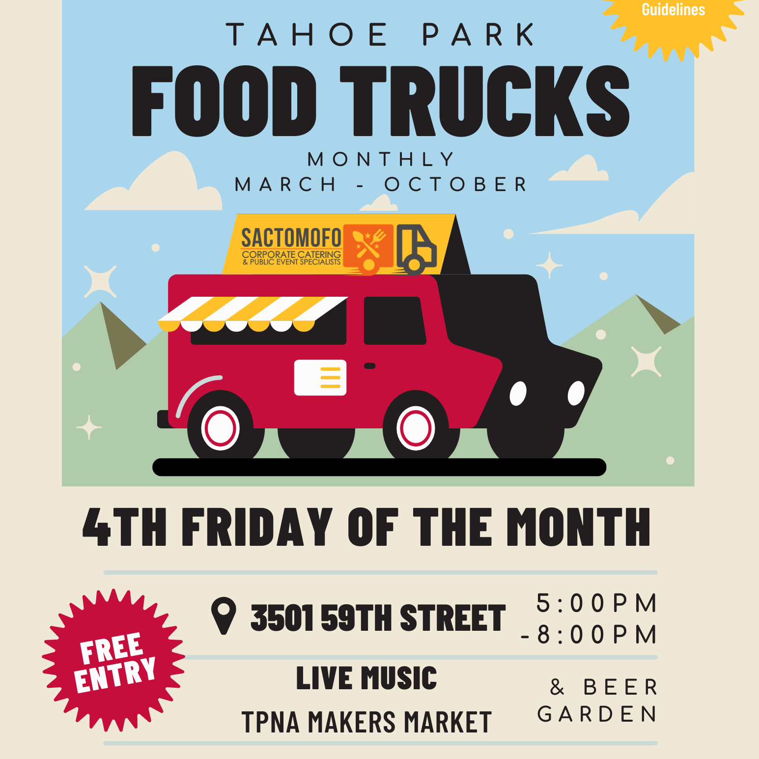 Tahoe Park Food Trucks