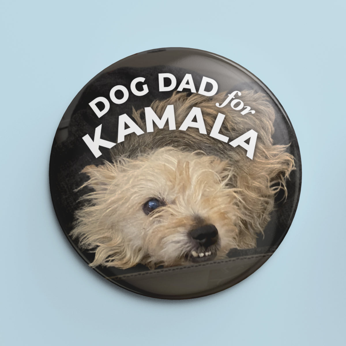 Dog Dad for Kamala - 1.25&quot; Pin