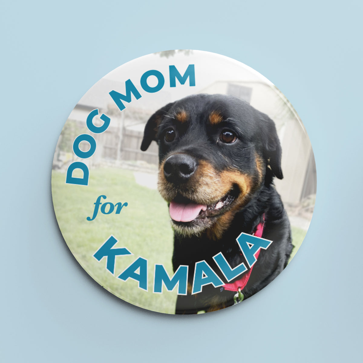 Dog Mom for Kamala - 1.25&quot; Pin