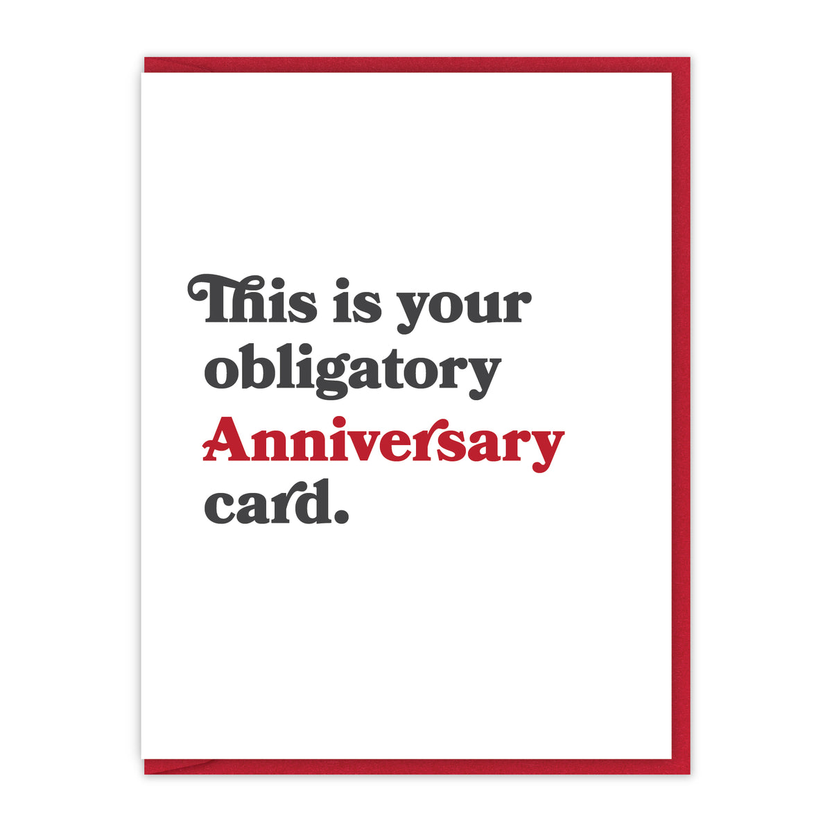 This is your obligatory Anniversary card.
