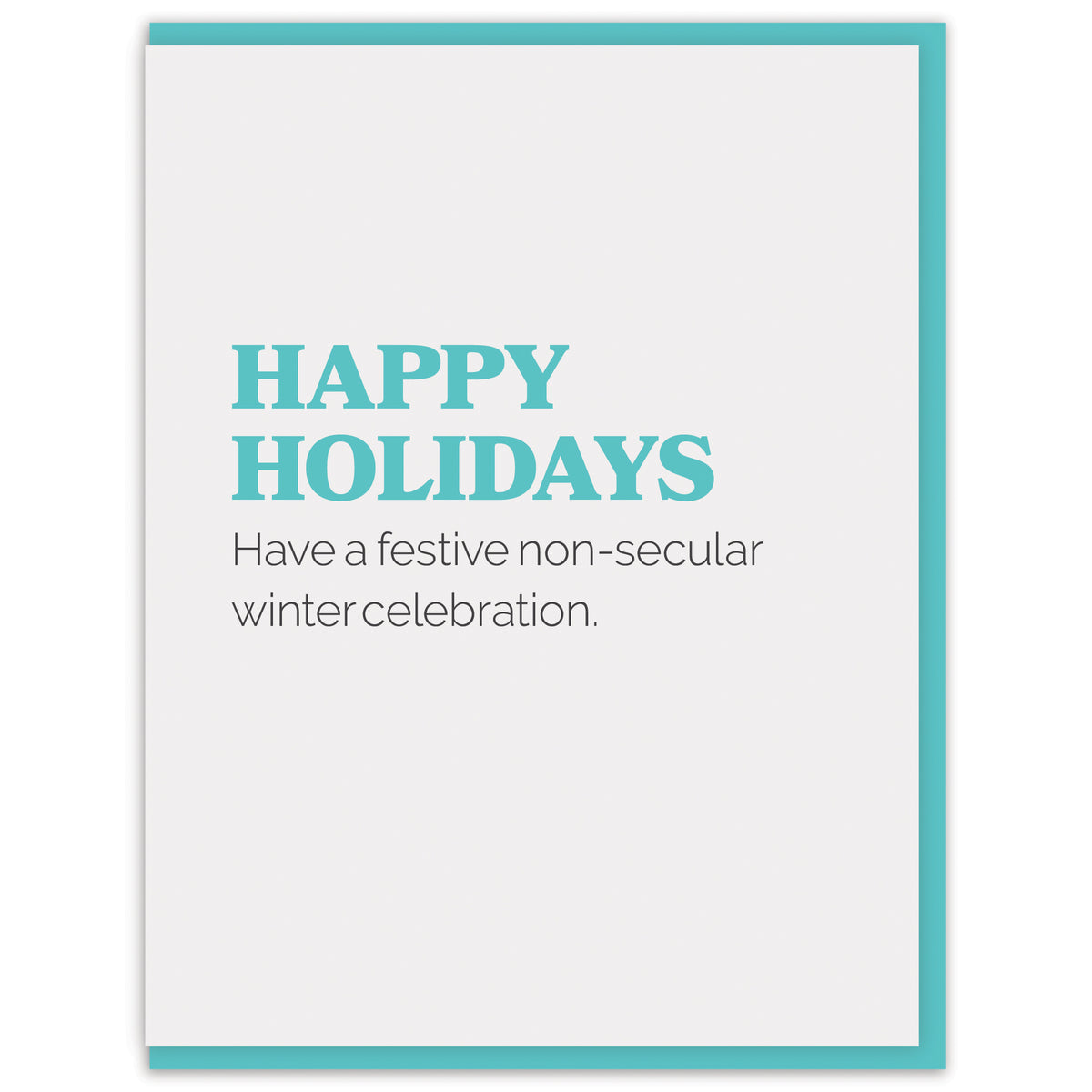 Have a festive non-secular winter celebration