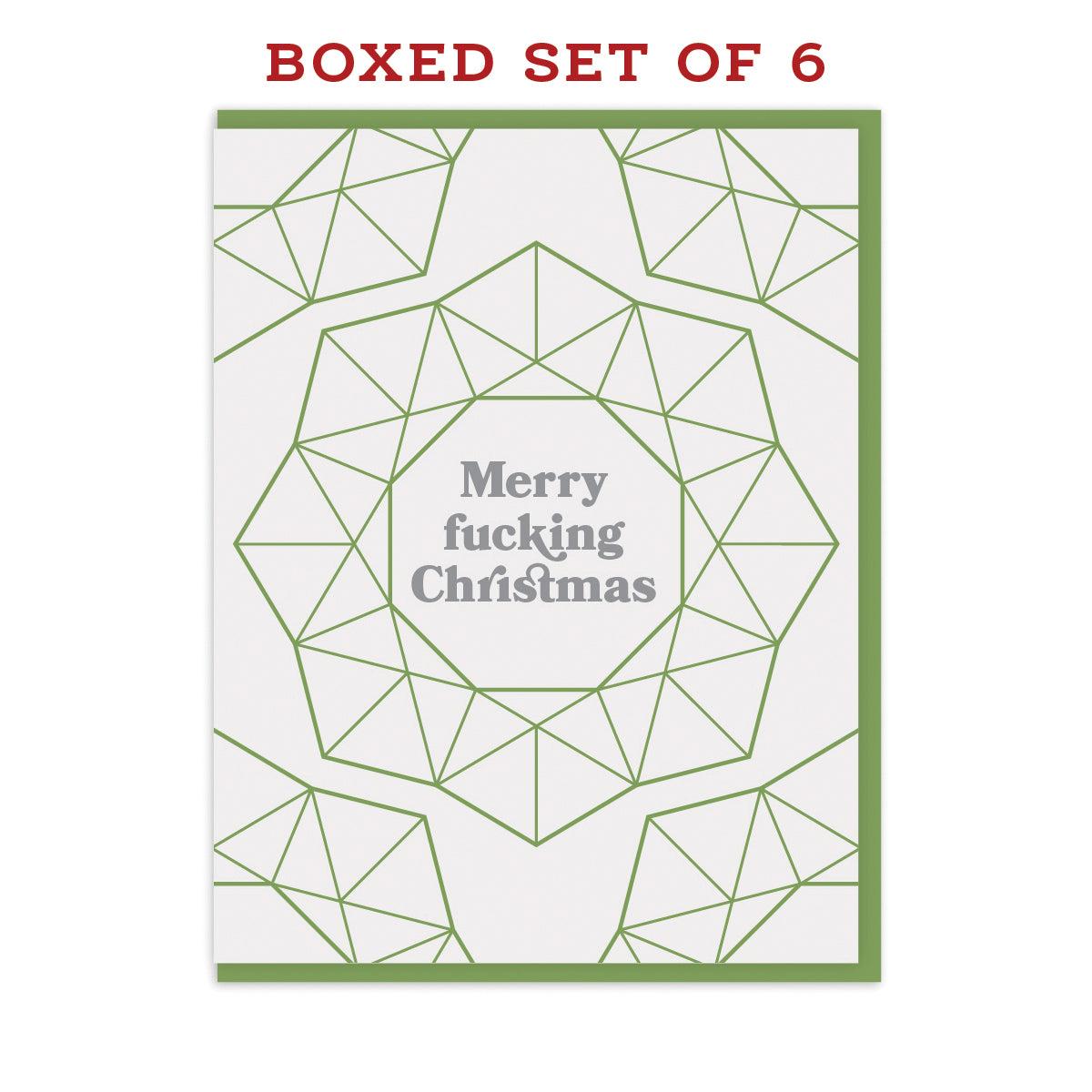 Merry Fucking Christmas - Boxed Set of 6